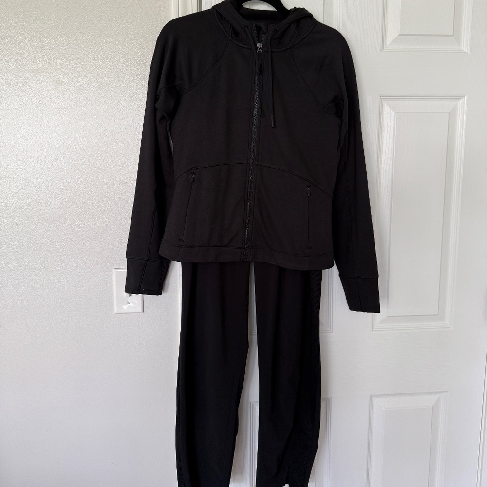 Athleta Jacket & Pants - Black Size S/P